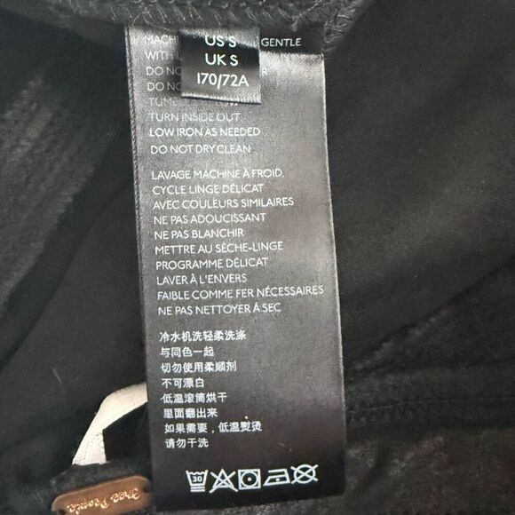 Free People Midnight Black Vegan Suede Pull On Leggings - Women’s US S - Picture 9 of 9